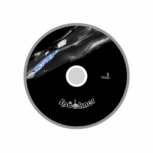 Spöckner "Lawinchen / blau schwarz" Eisstock